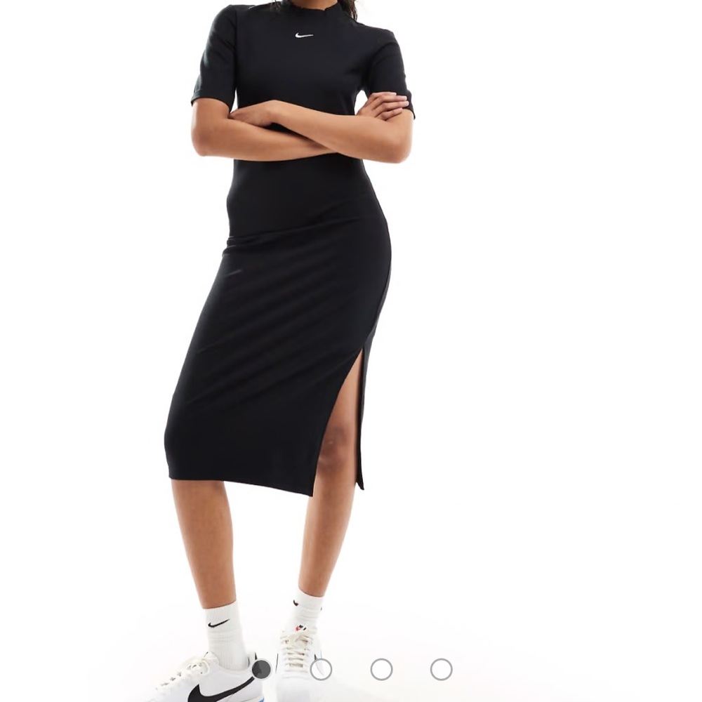 Nike Black Dress with Side Slit